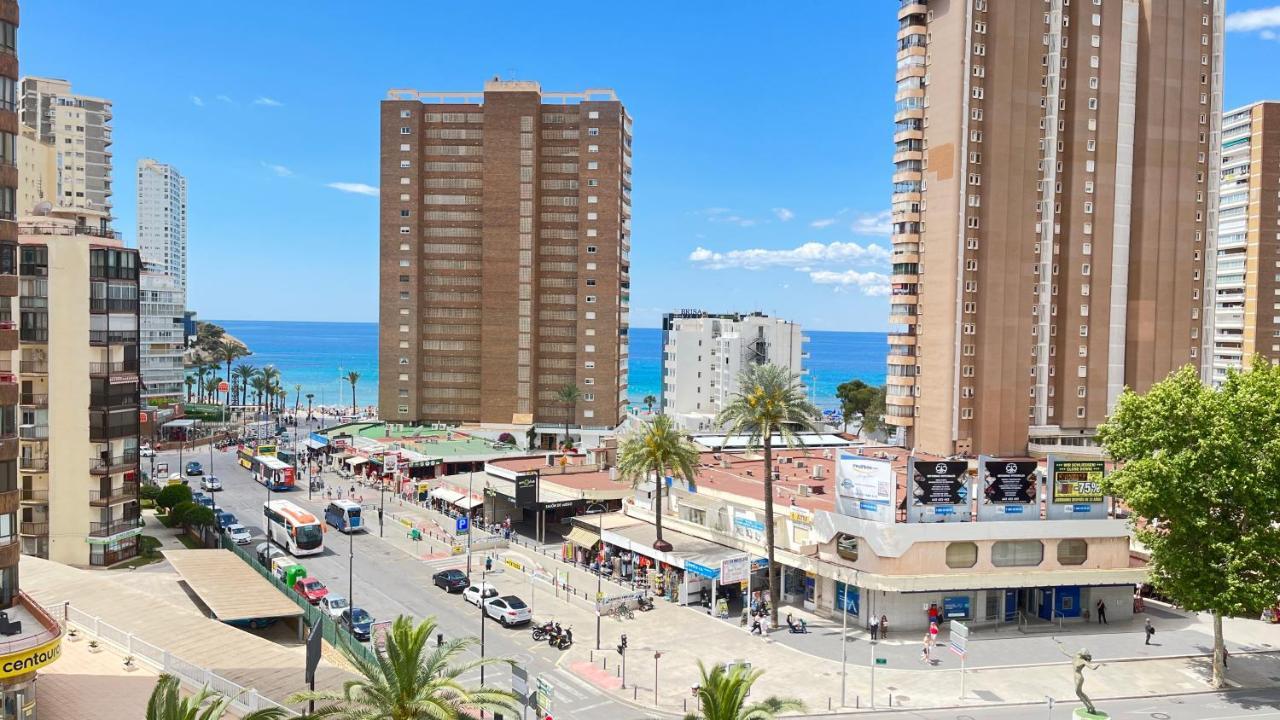 Apartment Seimar Benidorm Con Vistas Al Mar Luaran gambar