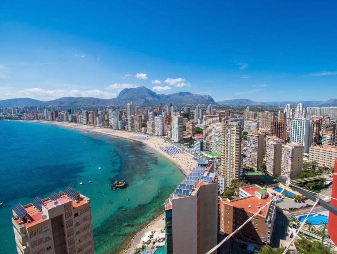 Apartment Seimar Benidorm Con Vistas Al Mar Luaran gambar